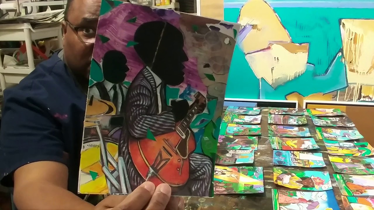 "Why are the Papier colle' (collages) of Eric McRay so important?"