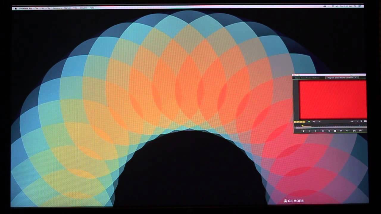 HP DreamColor Z27x Color Interference - YouTube