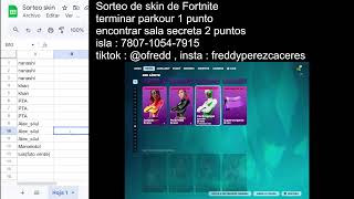 SORTEO SKIN FORTNITE - sorteo navideño