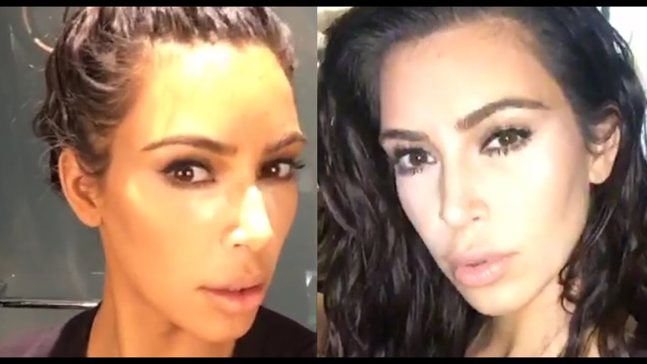 Kim Kardashian West How I Do My Own Makeup YouTube