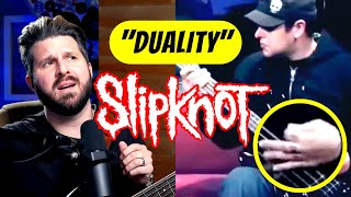 Bass Teacher REACTS to PAUL GRAY playing “Duality” by SLIPKNOT