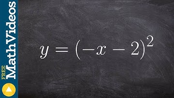 Learn how to identify the transformations of a quadratic with b and h