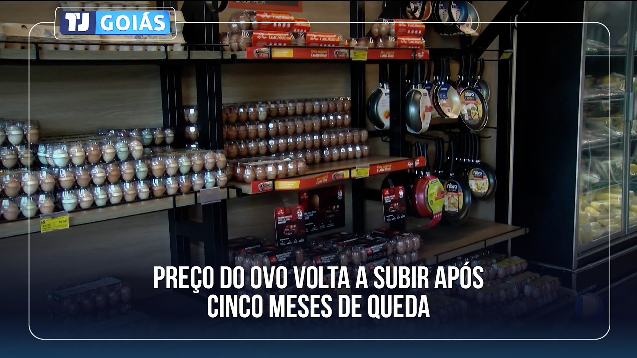 PREÇO DO OVO VOLTA A SUBIR APÓS CINCO MESES DE QUEDA