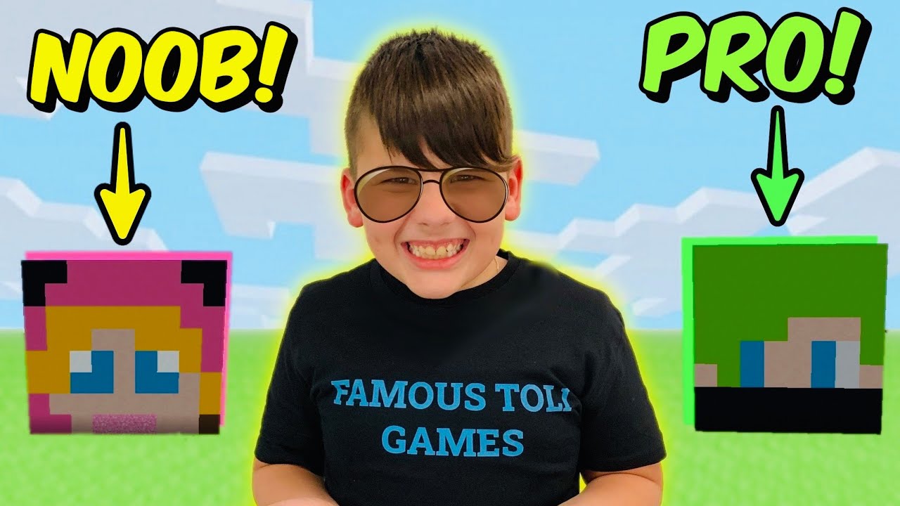 NOOB VS PRO BUILD FACE BATTLE *ΠΟΙΟΣ ΕΙΝΑΙ Ο ΚΑΛΥΤΕΡΟΣ* Minecraft Famous Games @LetsPlayKristina
