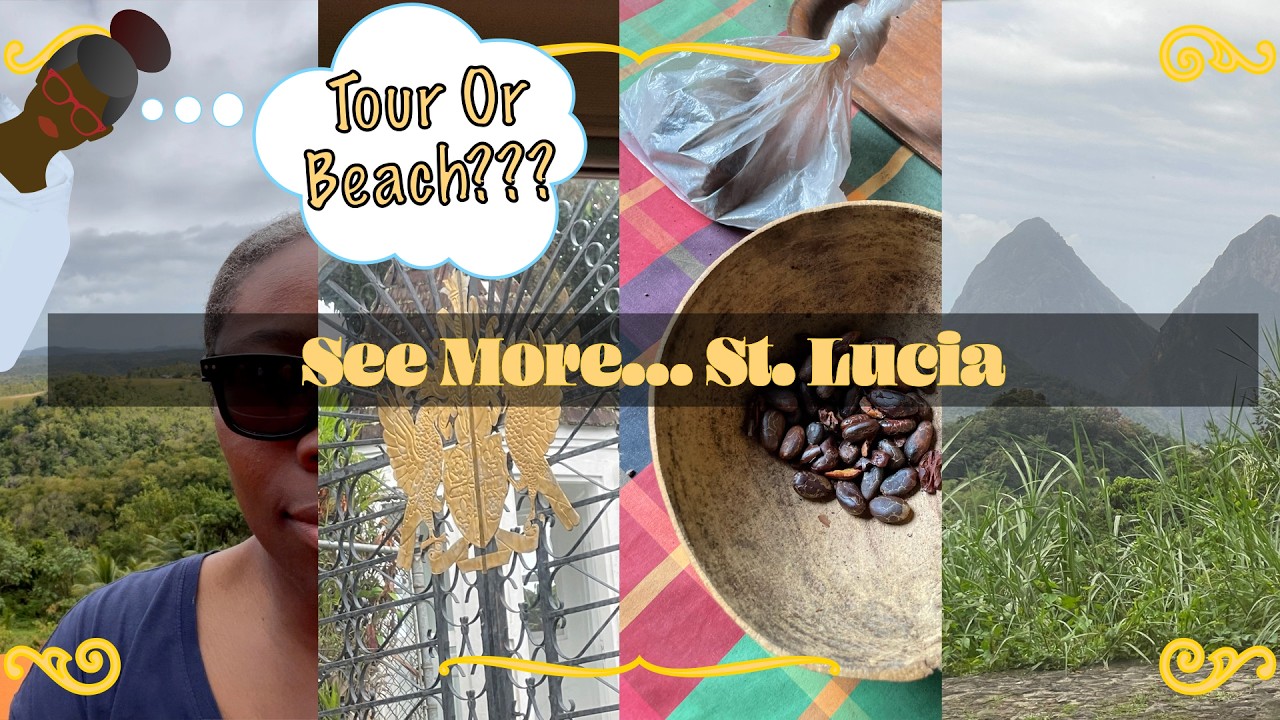 6 Hour Day Trip to St. Lucia. #soufrière  #stlucia  #travelvlog