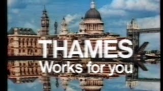 6 October 1983 - Thames works for you, Sweeney & TV Eye