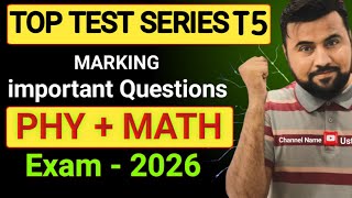 Important Questions T5 - Live Discussions - class 9 chapter 5 test - Top Test Series T5