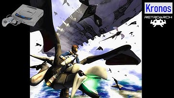 Panzer Dragoon II Zwei | Kronos ( RetroArch 1.9.0 ) | 8K Resolution Upscaling | Sega Saturn Emulator