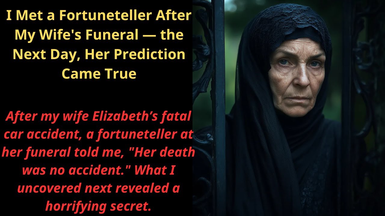 I MET A AFTER MY WIFE'S FUNERAL — THE NEXT DAY, HER