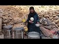 Making Buttermilk and Butter_the Nomadic lifestyle of Iran