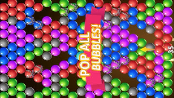 Bubble shooter 2 gameplay # level 72-75# Android game video # Shoot bubble  Online game!