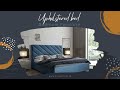 Efurniture upholstered bed  customize bed  bedroom furniture