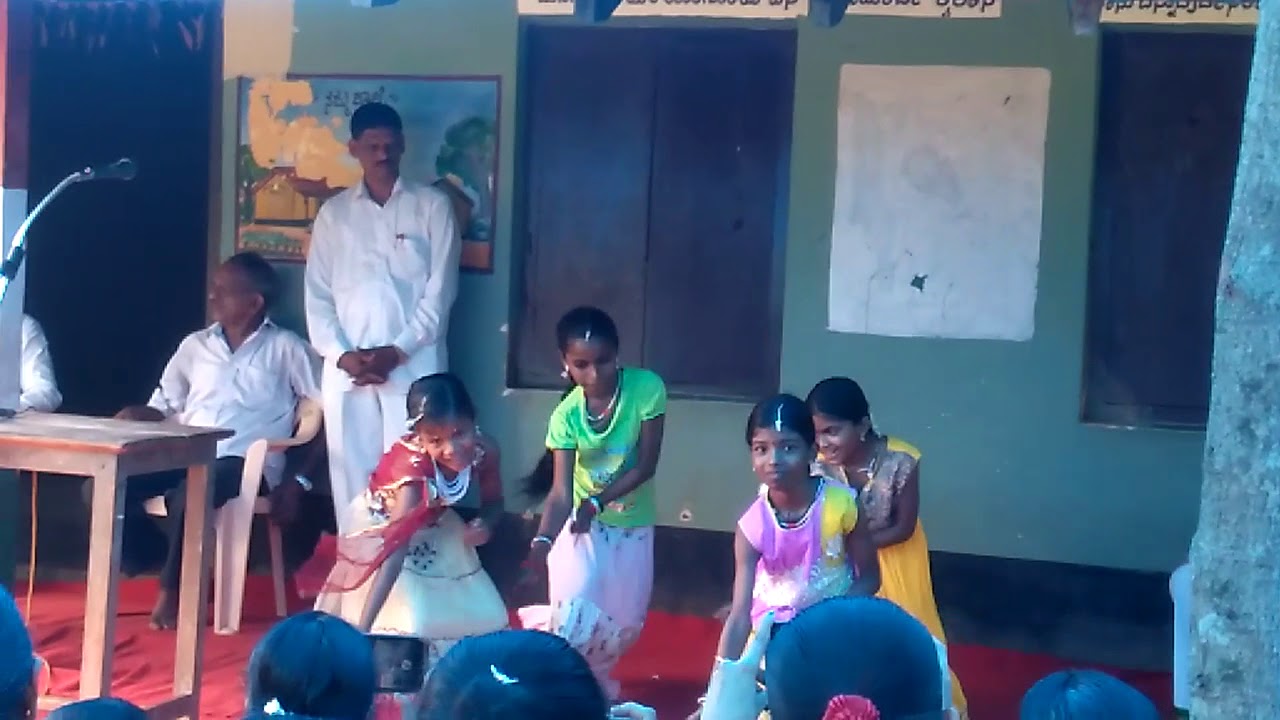 Children Dance performance in Gallu Gallu tha gejje songs - YouTube