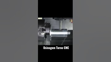 Como funciona a usinagem em um torno CNC? #shorts #youtubeshorts #cnc #fabricas #industria40