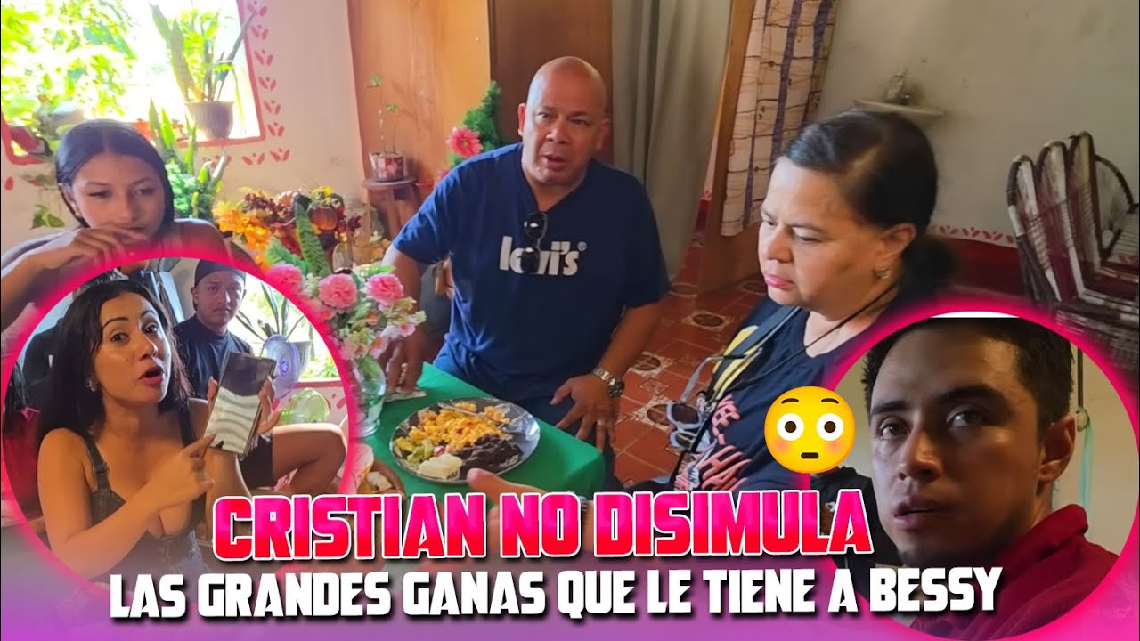 Comiendo un rico desayuno en Guatemala😛 Cristian quedo en evidencia - Anda detrás de Bessy 😳