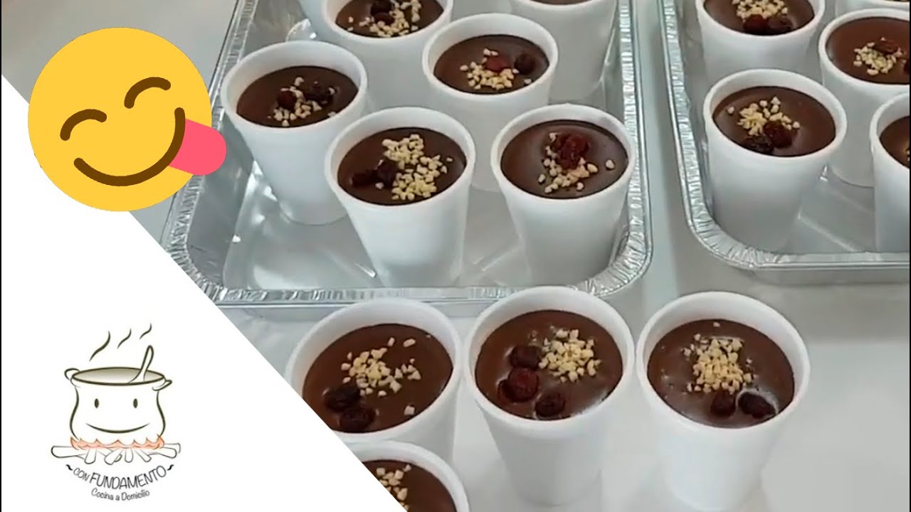 POSTRE DE CREMA DE CHOCOLATE, riquísimo - Casero y Sano, Con Fundamento
