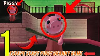 Scary piggy escape granny house game _ Piggy granny roblxs escape mod _ Escape Scary Piggy Granny screenshot 2