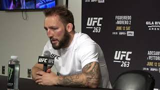 Brad Riddell still targeting Gregor Gillespie after UFC 263 war | SCMP MMA