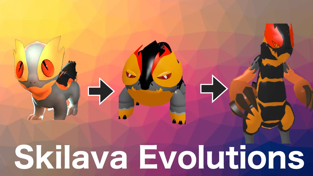 All skilava evolution Loomian Legacy YouTube