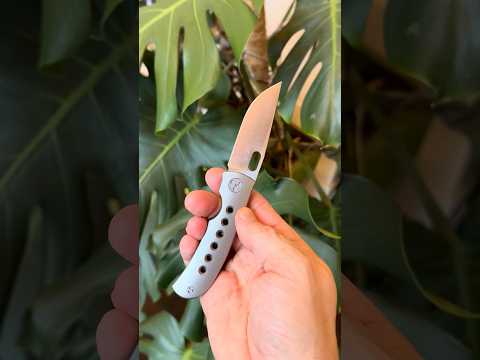 Wingman EDC Mach 3 Tom Mayo Collab Knife Reate OEM M390 Titanium Framelock small  folder