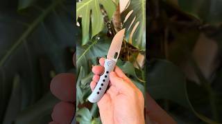 Wingman EDC Mach 3 Tom Mayo Collab Knife Reate OEM M390 Titanium Framelock small #edc folder