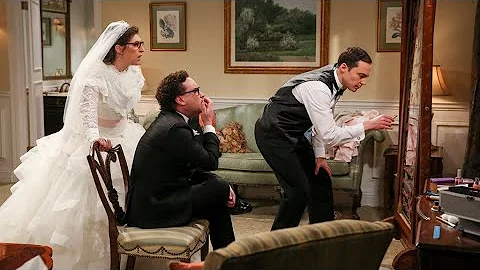 The Bigbang theory - Sheldon and Amy Super Asymmetry eureka moment
