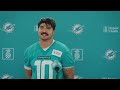 ILB Jacob Rodriguez meets with the media | Miami Dolphins