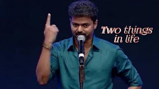 Whats App Status, Vijay Thalapathi Attitude,Two Things Will Be Defineed