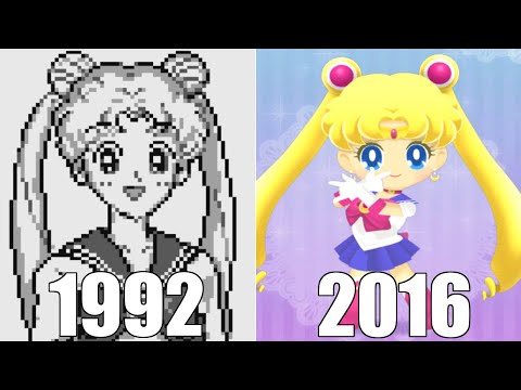 Evolution of Sailor Moon Games [1992-2016]