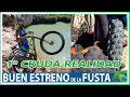 Estreno de la Fusta con baño y primera cruda realidad