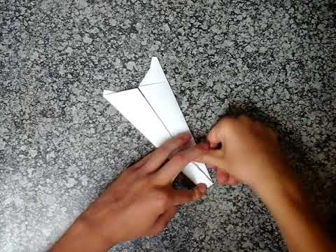 Video: Hoe Om 'n Papiervliegtuig Te Vou