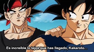 Goku se ENCUENTRA con Bardock cara a cara por primera vez - Dragon Ball Super/ Heroes