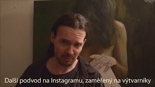 Další podvod na Instagramu zaměřený na výtvarníky