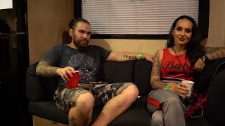 Jinjer Interview with Tatiana & Eugene Oct 2018 Austin, TX