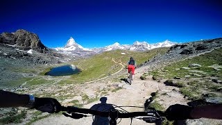 Switzerland Mountain Biking - Riding the Gornergrat
