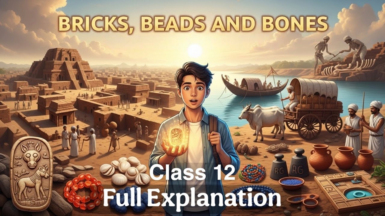 Bricks, Beads and Bones Class 12 History Chapter 1 Full Explanation in ...