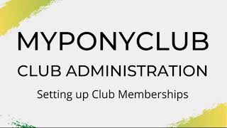 MyPonyClub - Setting Club Membership Fees screenshot 5