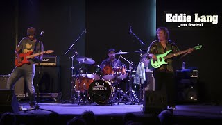 Greg Howe/Stu Hamm/Dennis Chambers - 'Sunny' live @ Eddie Lang Jazz Festival