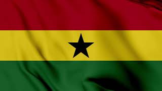 Ghana Flag Waving Background | HD | FREE DOWNLOAD