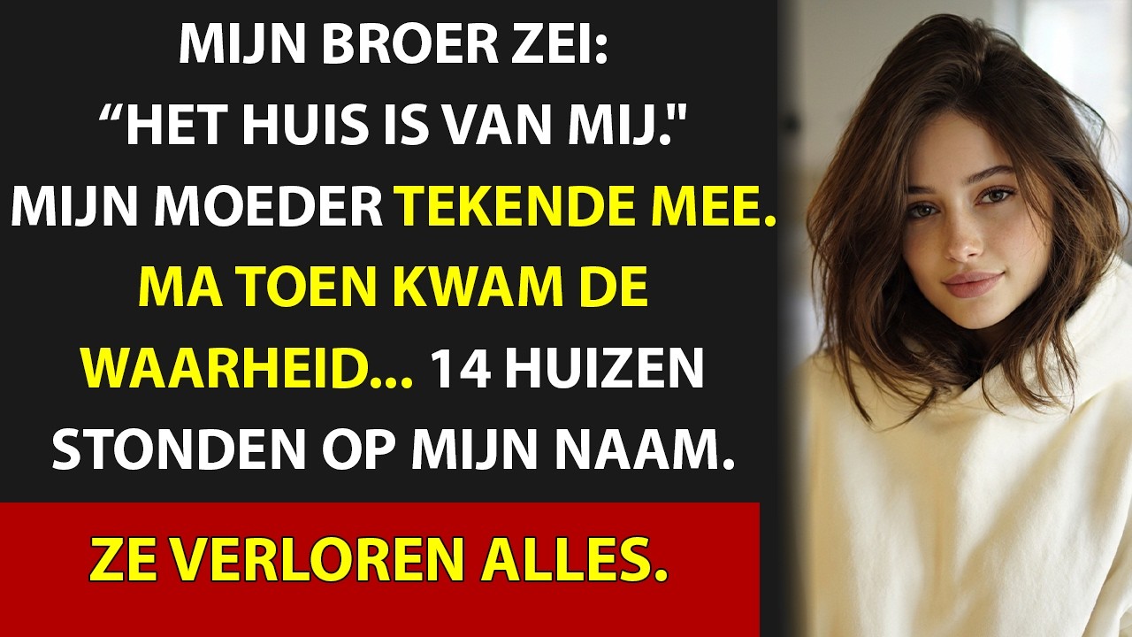 De e-mail van het kadaster arriveerde dinsdagochtend om 9:47. Onderwerp: Eigendomsdiscrepantie. Keizersgracht 247, Amsterdam. Mijn hand bleef boven de muis hangen. Marcus, mijn broer, had een...