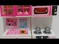 6 minutes Satisfying with unboxing hellokitty Kitchen set |hello kitty ASMR |miniature toy