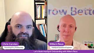 Let's Build HubSpot Onboarding with Willem Reus