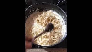 Cómo hacer pasta cremosa sin ensuciar la cocina