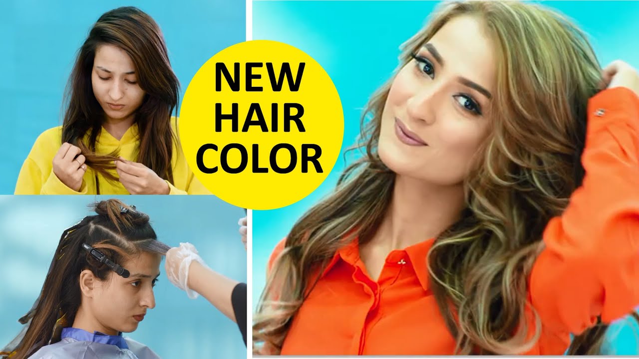 Rose Beauty Parlour Hair Color Transformation YouTube