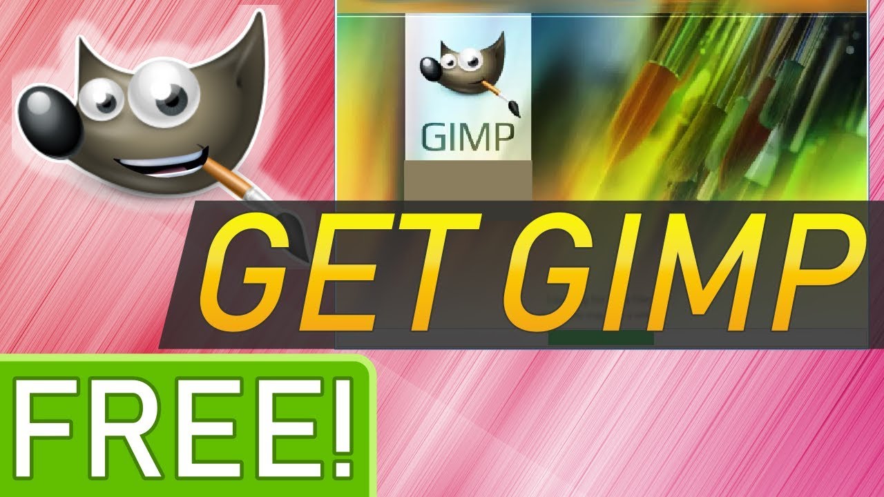How To Download And Install GIMP For Free YouTube How To Download And Install GIMP For Free YouTube