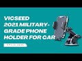 VICSEED 2021 Military-Grade Phone Holder for Car, Thick Case & Big Phone Friendly Car Phone Mount