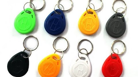 ABS RFID KEYFOB--ID/IC Chip TK4100/F08 CHIP XRKF02