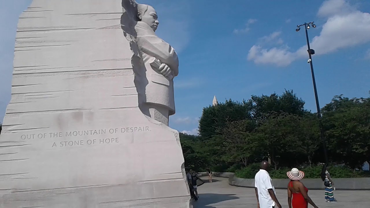 Martin Luther king Jr memorial YouTube