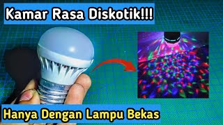 Gak Perlu Beli!!! Inilah Cara Membuat Lampu Disco Sederhana Dari Lampu Led Rusak
