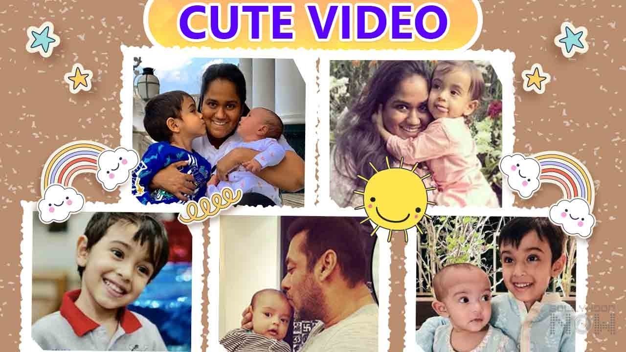 Baby Video | Salman Khan's Cute Moment With Niece & Nephew Ayat-Ahil